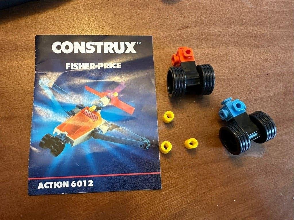 Fisher Price Construx | Action 6012 | Onderdelen + Boekje, Ophalen of Verzenden, Gebruikt, Auto of Voertuig