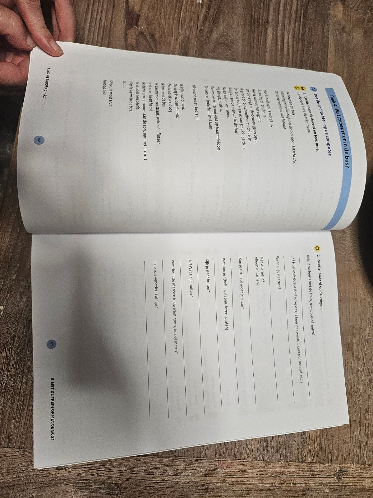Link Link Werkboek 0-A2 -  geen online code, Boeken, Non-fictie, Ophalen of Verzenden, Zo goed als nieuw, Nederlands