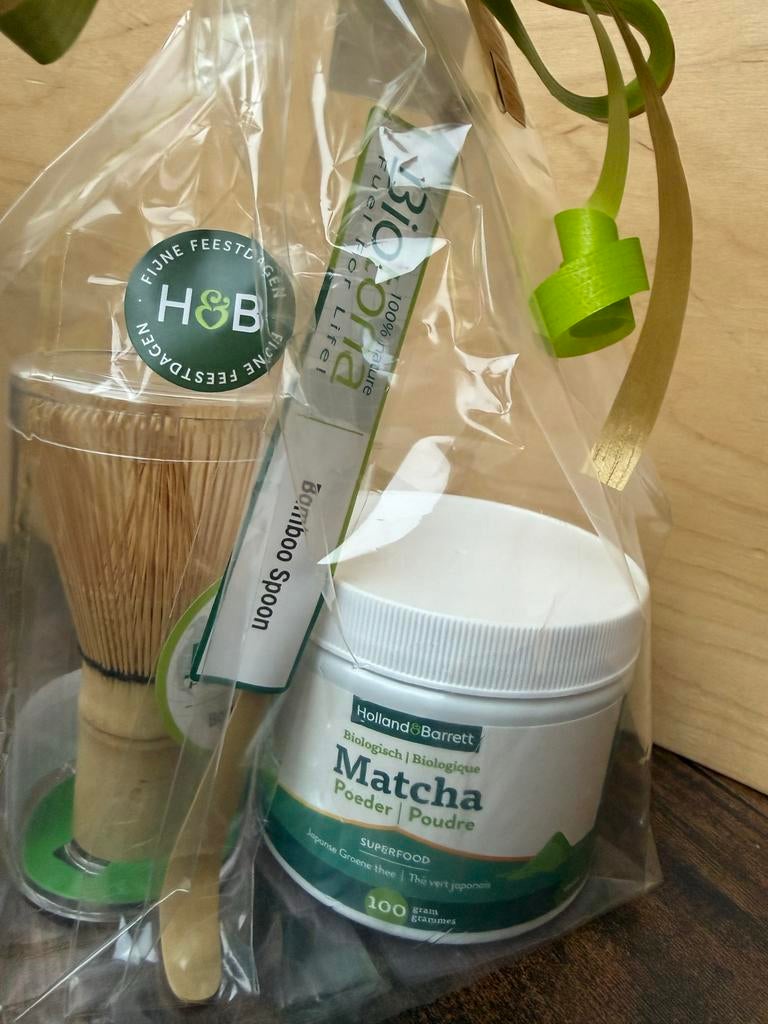 Matcha cadeauset van Holland & Barret, Ophalen of Verzenden, Nieuw, Poeder of Drank