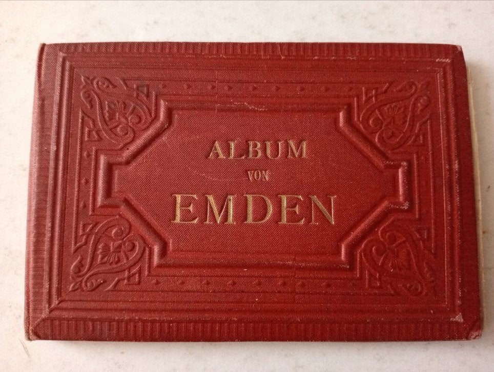 Oud ansichtkaartenalbum Emden - Rathaus, Ophalen of Verzenden, Duitsland