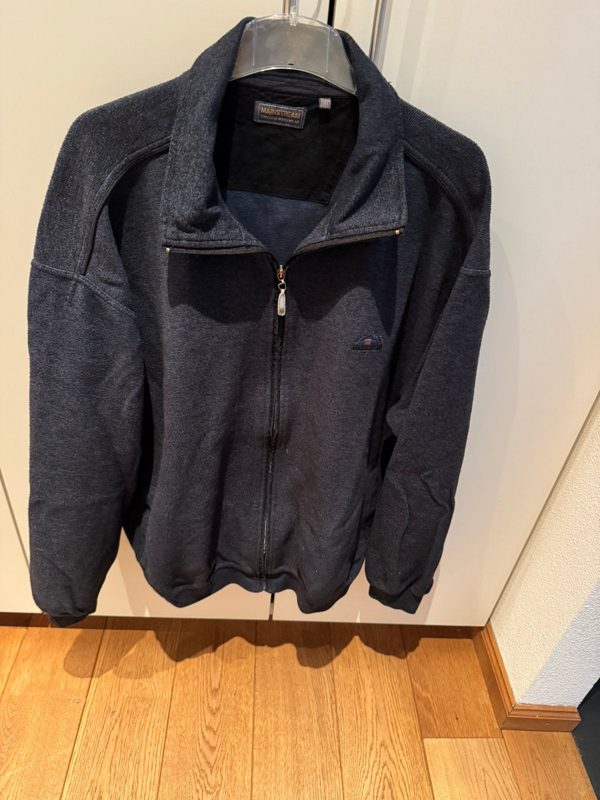 Herenvest blauw/grijs Mainstream 3XL, Ophalen, Zo goed als nieuw, Blauw
