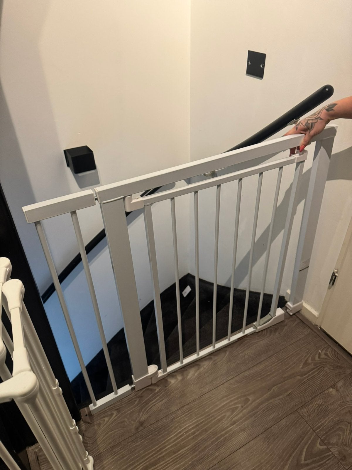 3x babydan traphekken set, Ophalen of Verzenden, Zo goed als nieuw, Metaal of IJzer, 115 cm of meer