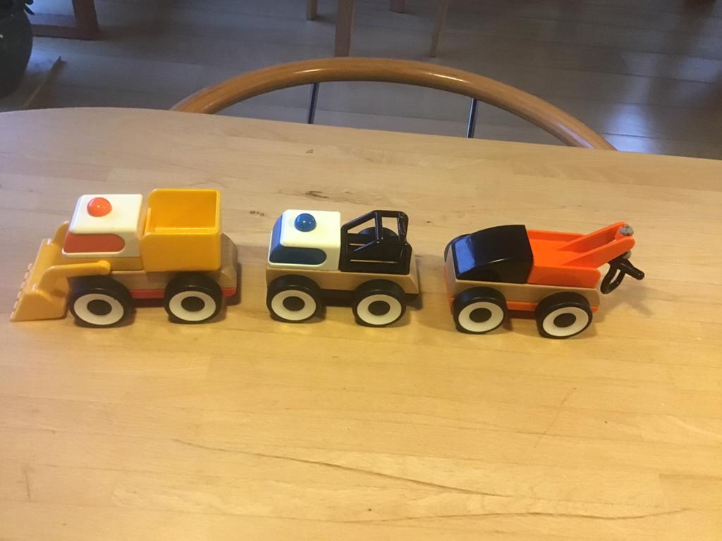 Lillabo ikea 3-delige voertuigset, Ophalen of Verzenden, Zo goed als nieuw