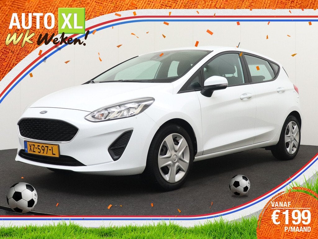 Ford Fiesta 1.1 Trend Navigation-Pack Carplay Navi Cruise LE, Voorwielaandrijving, Stof, Gebruikt, Origineel Nederlands