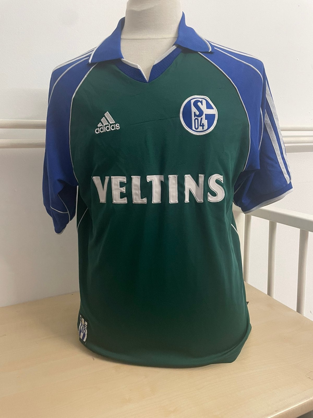 Vintageshirt Schalke 04, Verzamelen, Sportartikelen en Voetbal, Ophalen of Verzenden, Gebruikt, Buitenlandse clubs, Shirt