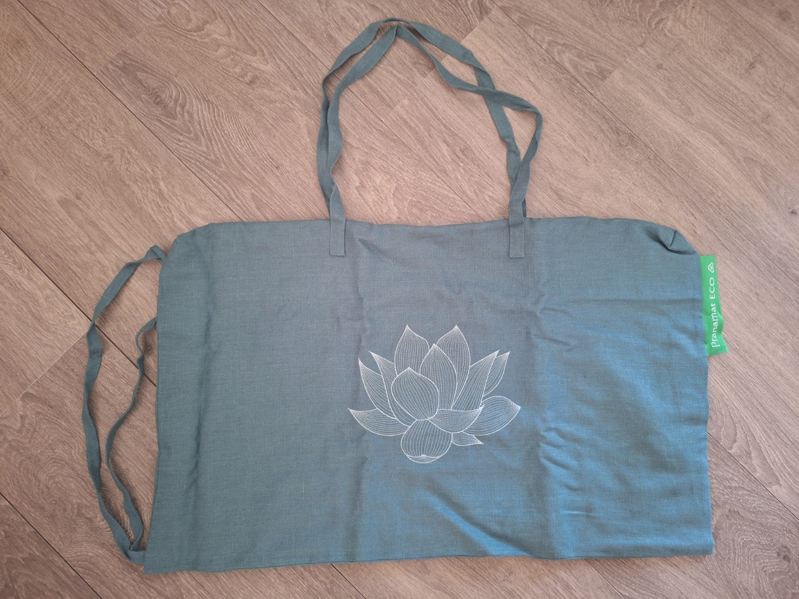 Pranamat ECO yogatas met lotusbloem, Ophalen of Verzenden, Nieuw, Yogamat