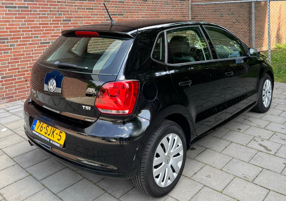 Volkswagen Polo NAP KM 1.2 TSI 77KW 2011 Zwart NL, Auto's, Volkswagen, Voorwielaandrijving, 40 €/maand, Zwart, 1200 kg