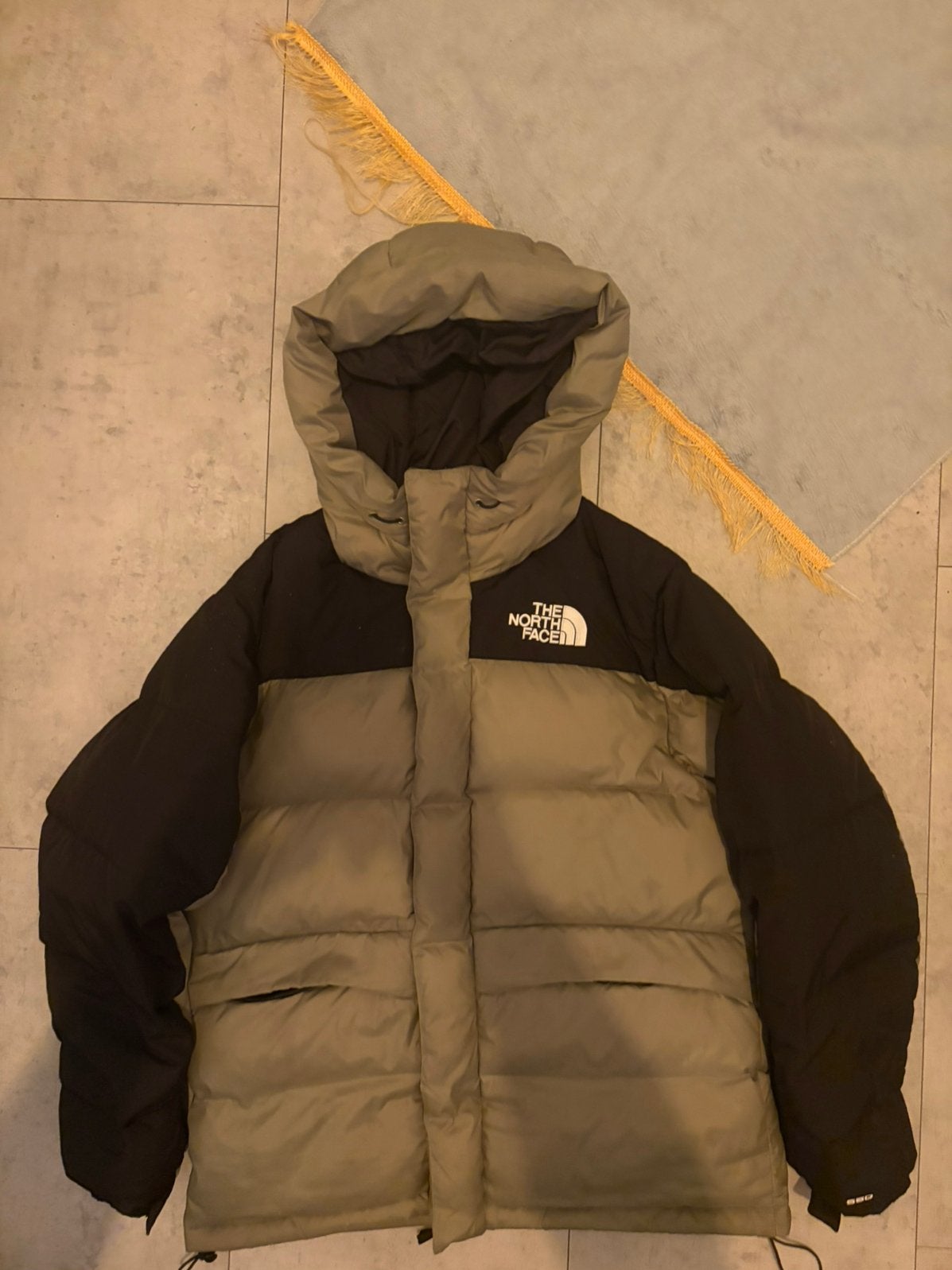 The north face himalayan winter jas maat S, Ophalen of Verzenden, Zo goed als nieuw, Maat 46 (S) of kleiner, Groen