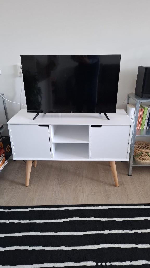 Televisiemeubel Leenbakker, Ophalen, Scandinavisch, 50 tot 100 cm, Zo goed als nieuw