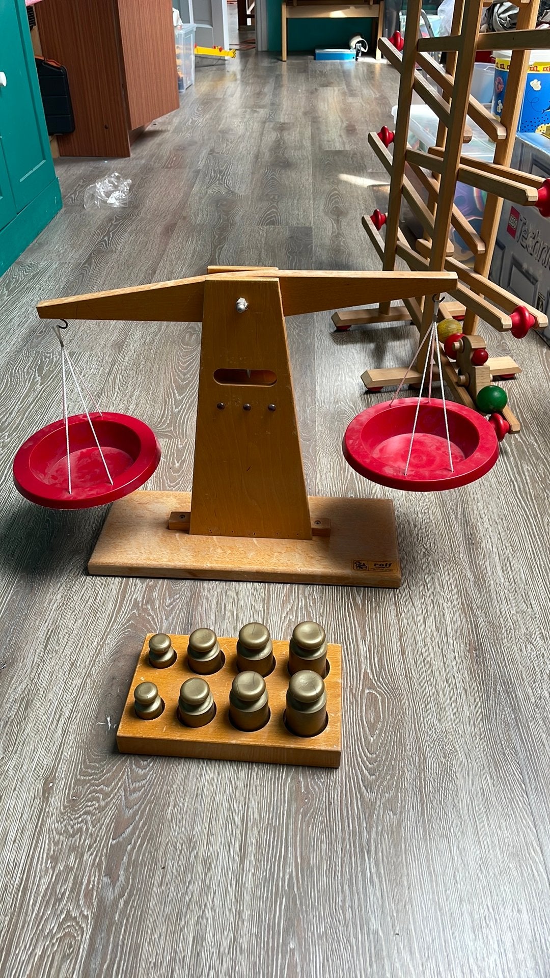 Rolf weegschaal schoolmateriaal, Kinderen en Baby's, Ophalen, Gebruikt