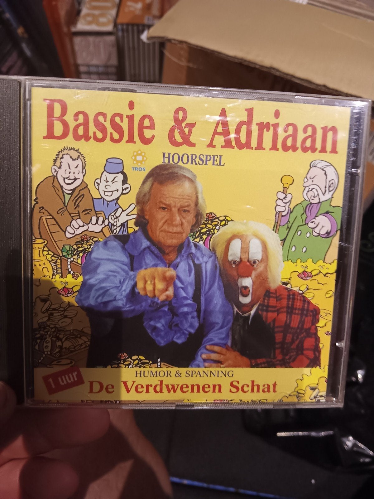 bassie & adriaan cd de verdwenen schat, Cd's en Dvd's, Ophalen of Verzenden, Zo goed als nieuw