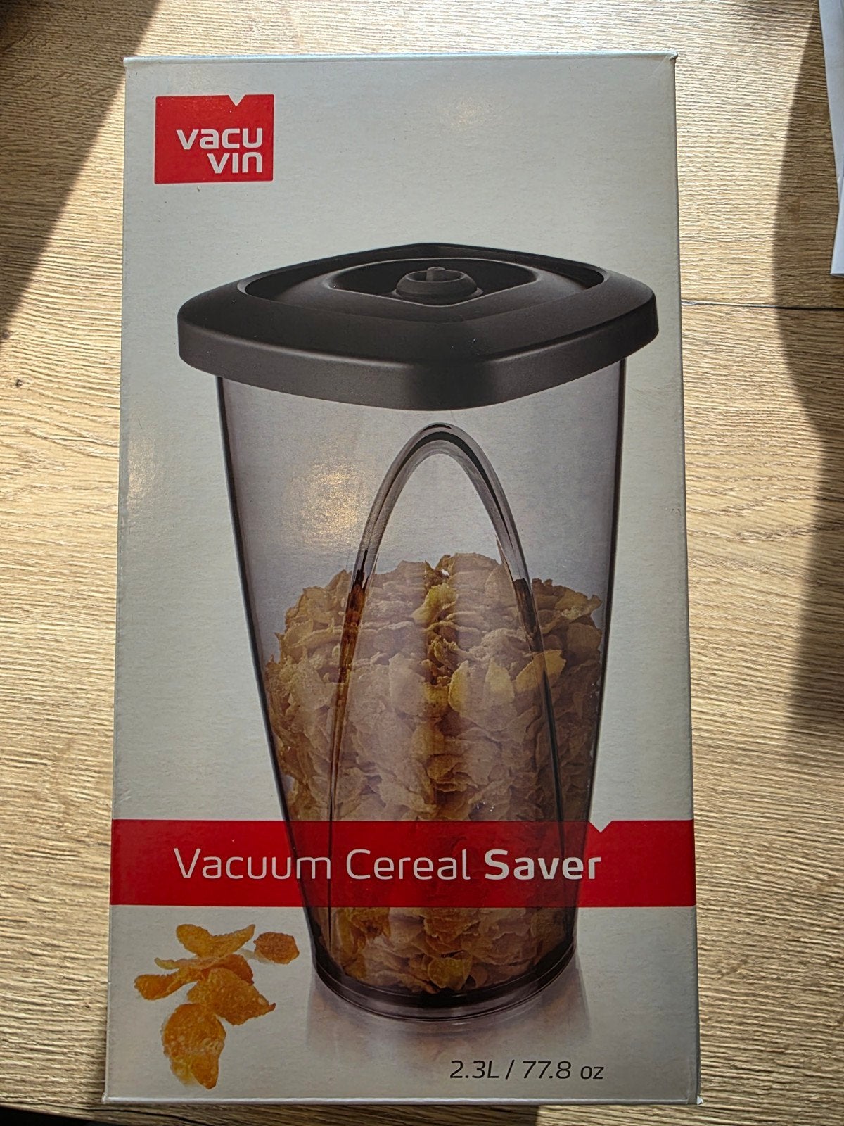 Vacu Vin Vacuüm cereal saver & Wine saver (Nieuw), Ophalen of Verzenden, Nieuw
