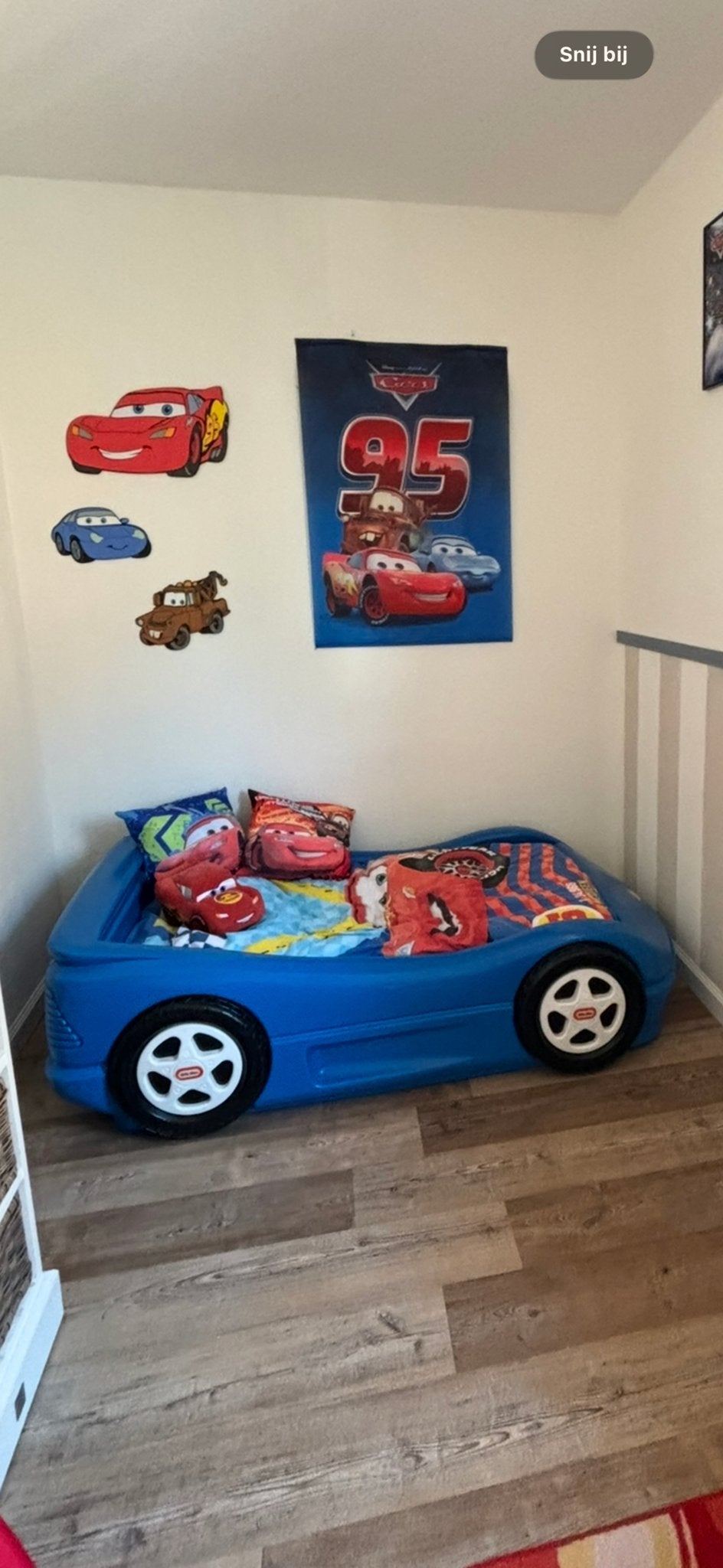 Little Tikes auto bed (zonder matras), Ophalen, Gebruikt, 70 tot 85 cm, Matras
