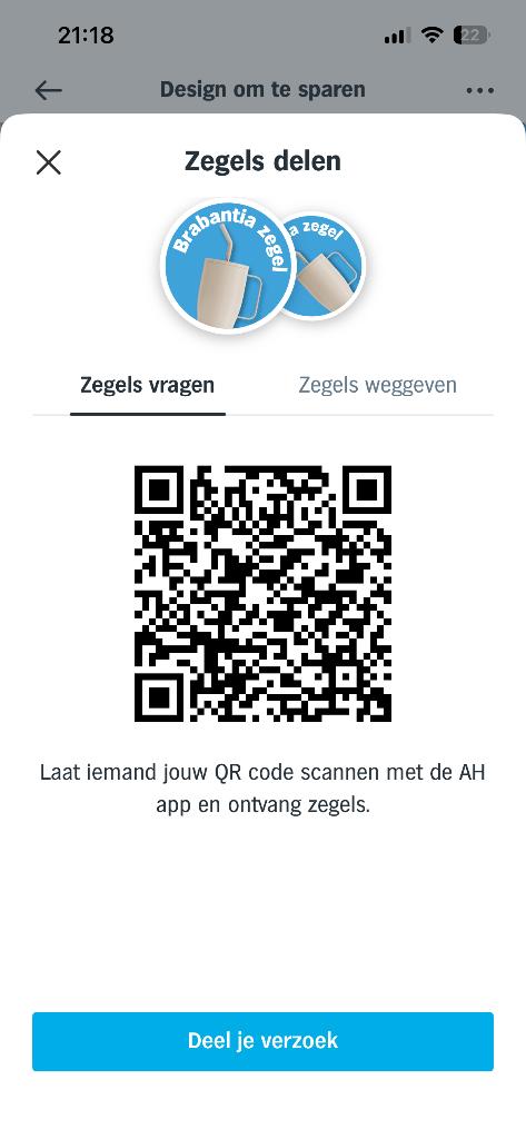 Ah brabantia zegels gevraagd, Albert Heijn, Ophalen of Verzenden