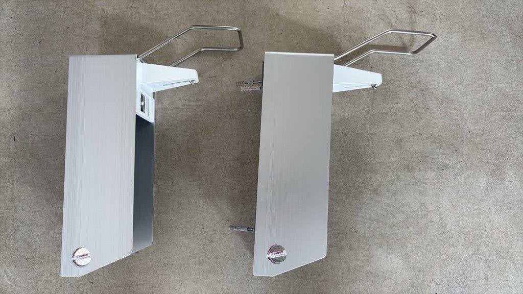 Hardi zeepdispenser RVS, 2 stuks, Ophalen, Zo goed als nieuw, Rvs, Overige typen