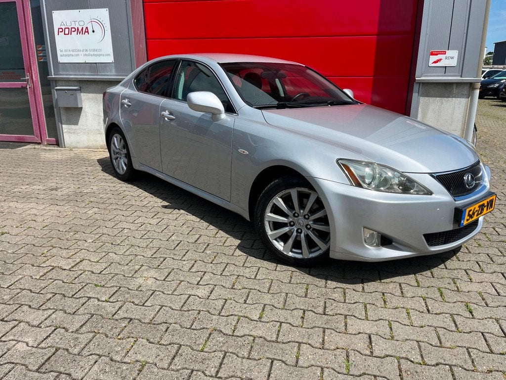 Lexus IS 250 Business 208pk Automaat / Autom.airco / Leer /, Auto's, Achterwielaandrijving, Gebruikt, 1535 kg, 208 pk