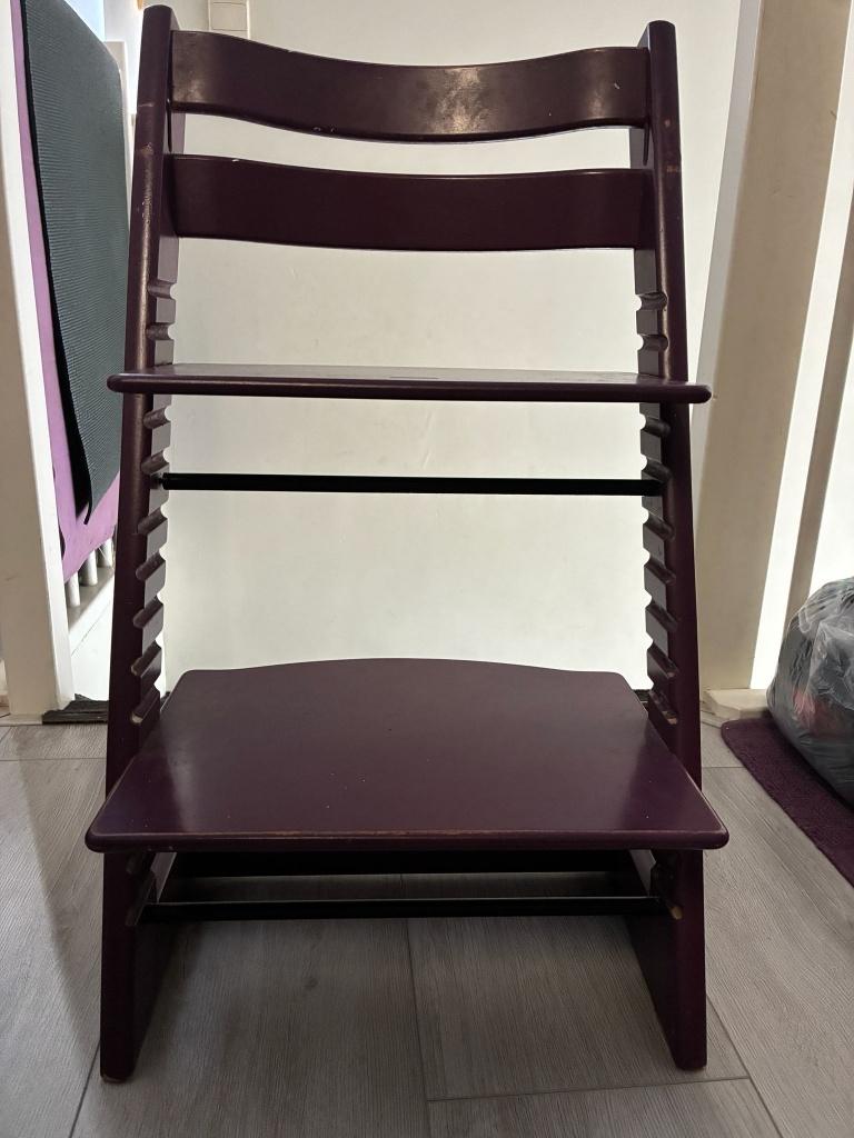 Stokke tripp trapp (trip trap) stoel, Ophalen, Gebruikt, Meegroeistoel