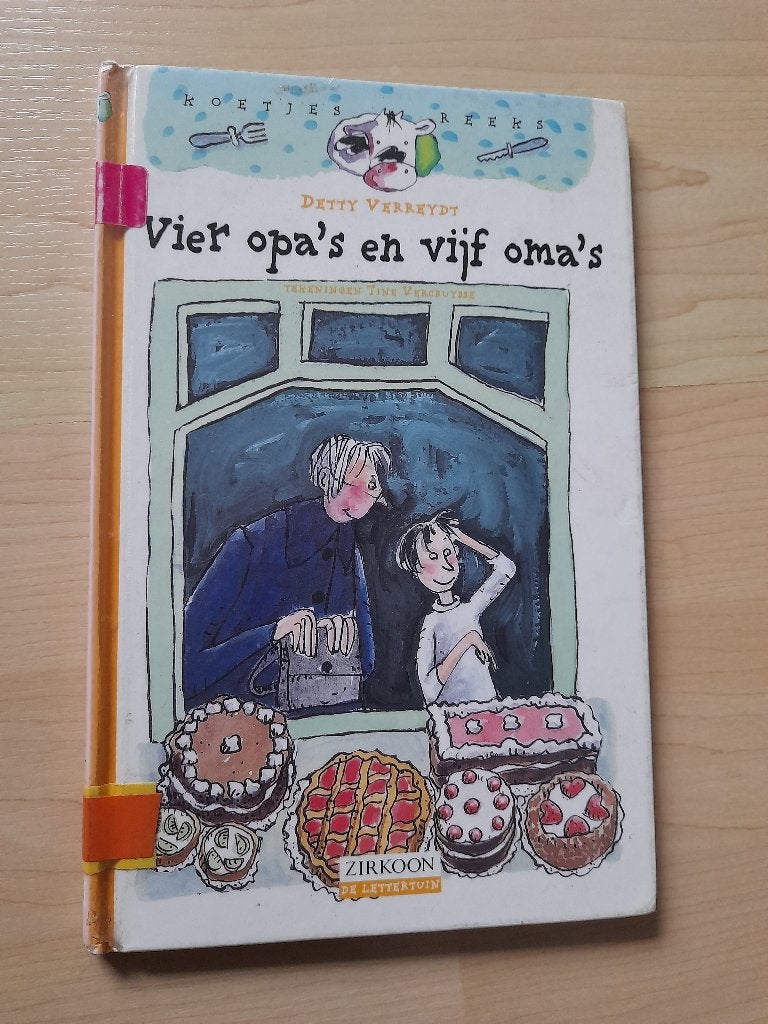 VIER OPA'S EN VIJF OMA'S Detty Verreydt KOETJES REEKS, Ophalen of Verzenden, Gelezen, Sprookjes