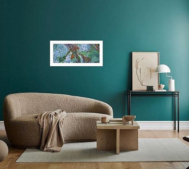 Nieuw handgeschilderd acryl schilderij, Antiek en Kunst, Kunst | Schilderijen | Modern, Ophalen of Verzenden, Handgeschilderd
