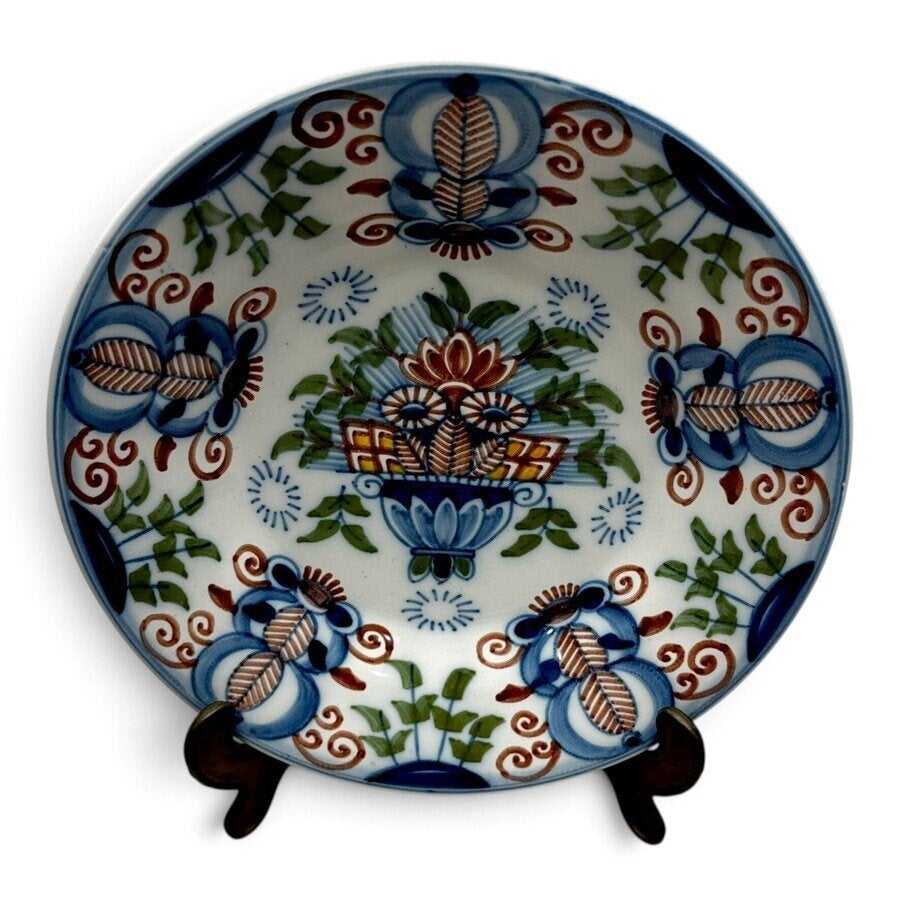 Lot divers aardewerk (9x), Delft/Makkum, Ophalen of Verzenden