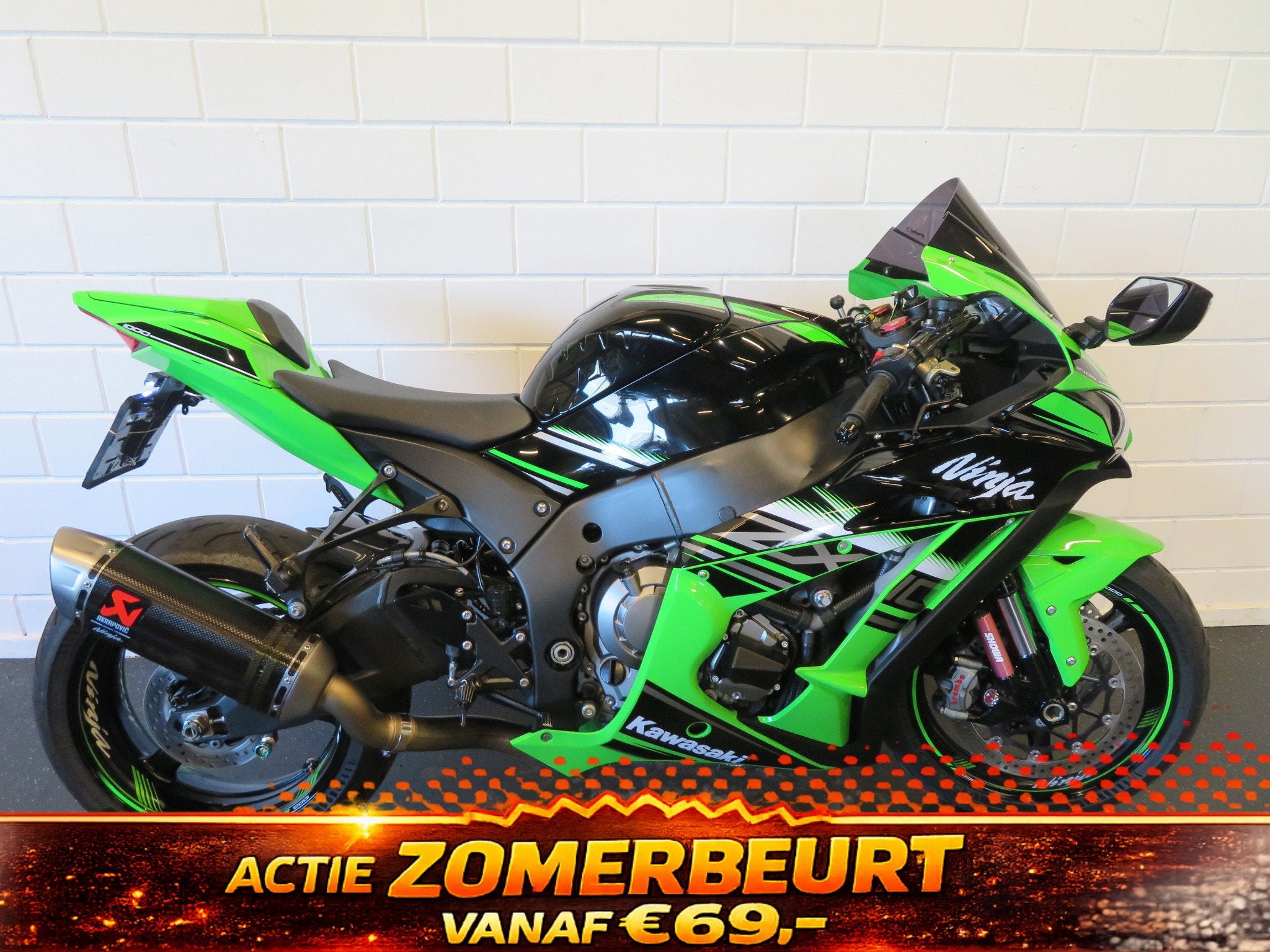 Kawasaki ZX 10 ZX10 ZX10R AKRA (bj 2016), Motoren, Motoren | Kawasaki, Bedrijf, Super Sport