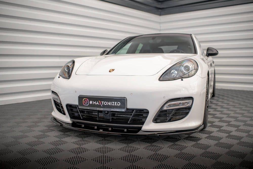 Voorlip spoiler sideskirt diffuser Panamera Turbo 970 09-13