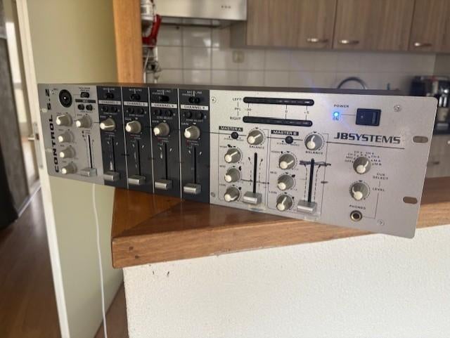 JB Systems Control 5.2 19 inch horeca mixer, Muziek en Instrumenten, Mengpanelen, Gebruikt, 5 tot 10 kanalen, Microfooningang
