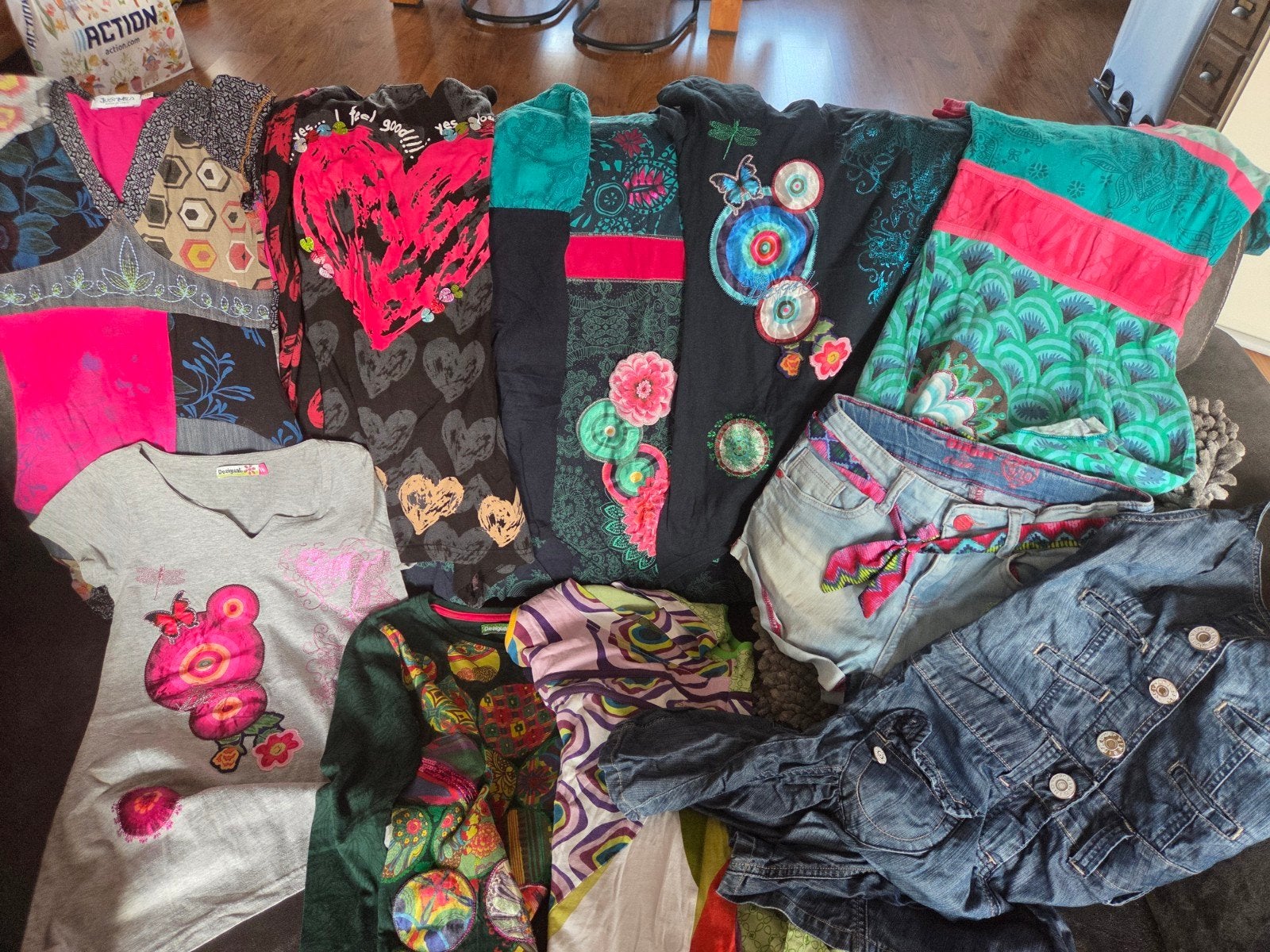 Kledingpakket Desigual voor meisjes 9/10 jaar, Ophalen of Verzenden, Gebruikt, Meisje