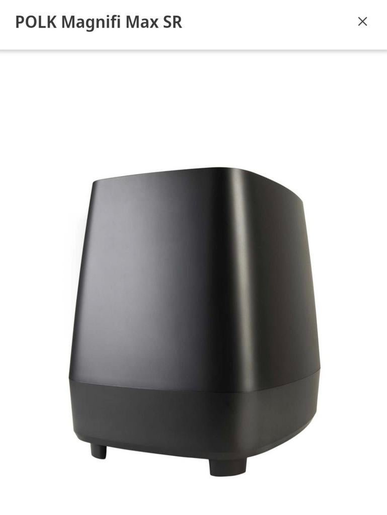 Polk Magnifi Max SR Soundbar met Subwoofer en Satellieten, Audio, Tv en Foto, Soundbars, Ophalen, Gebruikt
