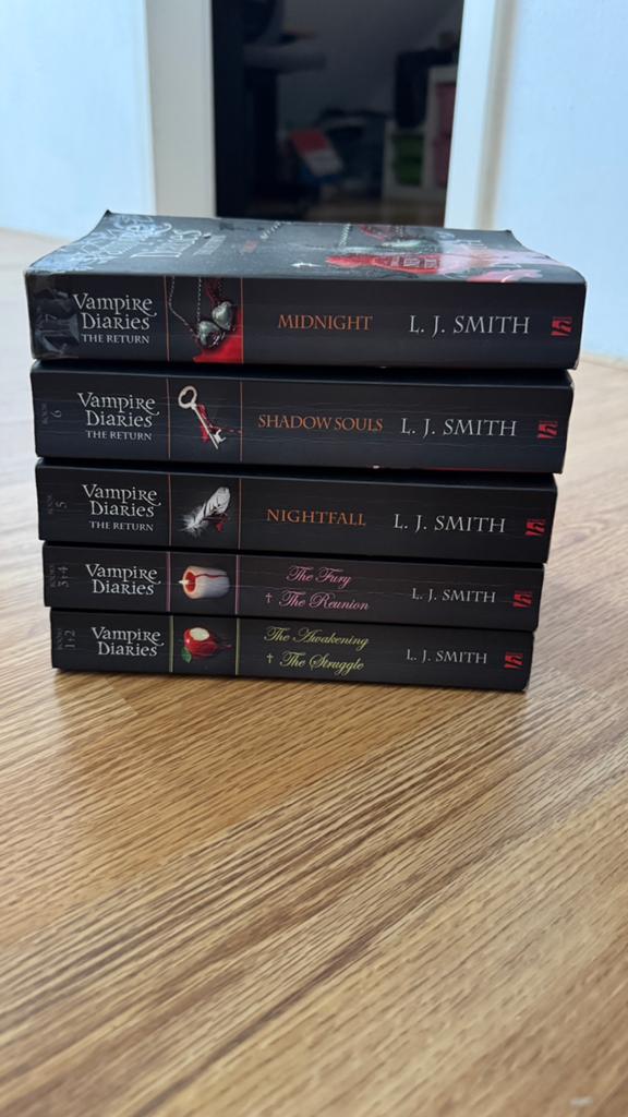 The Vampire diaries series, Ophalen of Verzenden, Gelezen