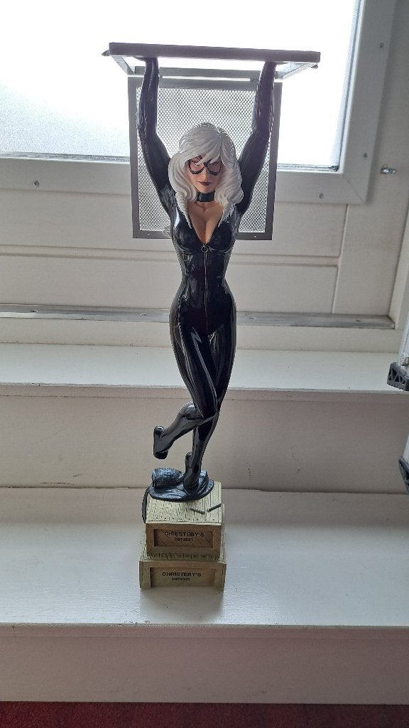 Black Cat Statue Felicia hardy, Ophalen of Verzenden, Zo goed als nieuw, Film, Beeldje, Replica of Model