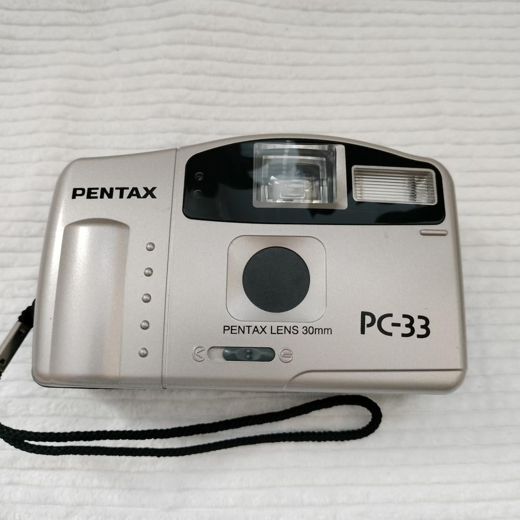 Pentax PC-33 analoge camera lens 30mm, Ophalen of Verzenden, Zo goed als nieuw, Compact, Pentax