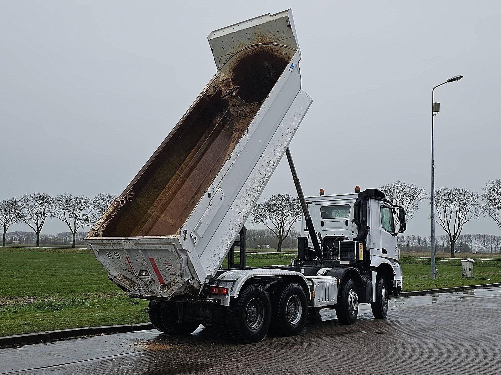 MERCEDES-BENZ AROCS 3251, Automaat, Euro 6, 510 pk, Wit