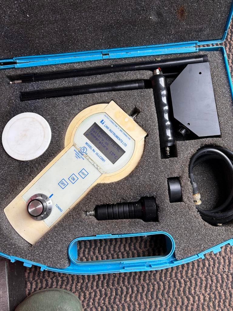 Link Instruments ULLC2001 Vocht- en Temperatuurmeter, Doe-het-zelf en Verbouw, Meetapparatuur, Ophalen, Gebruikt, Vocht of Vloeistof
