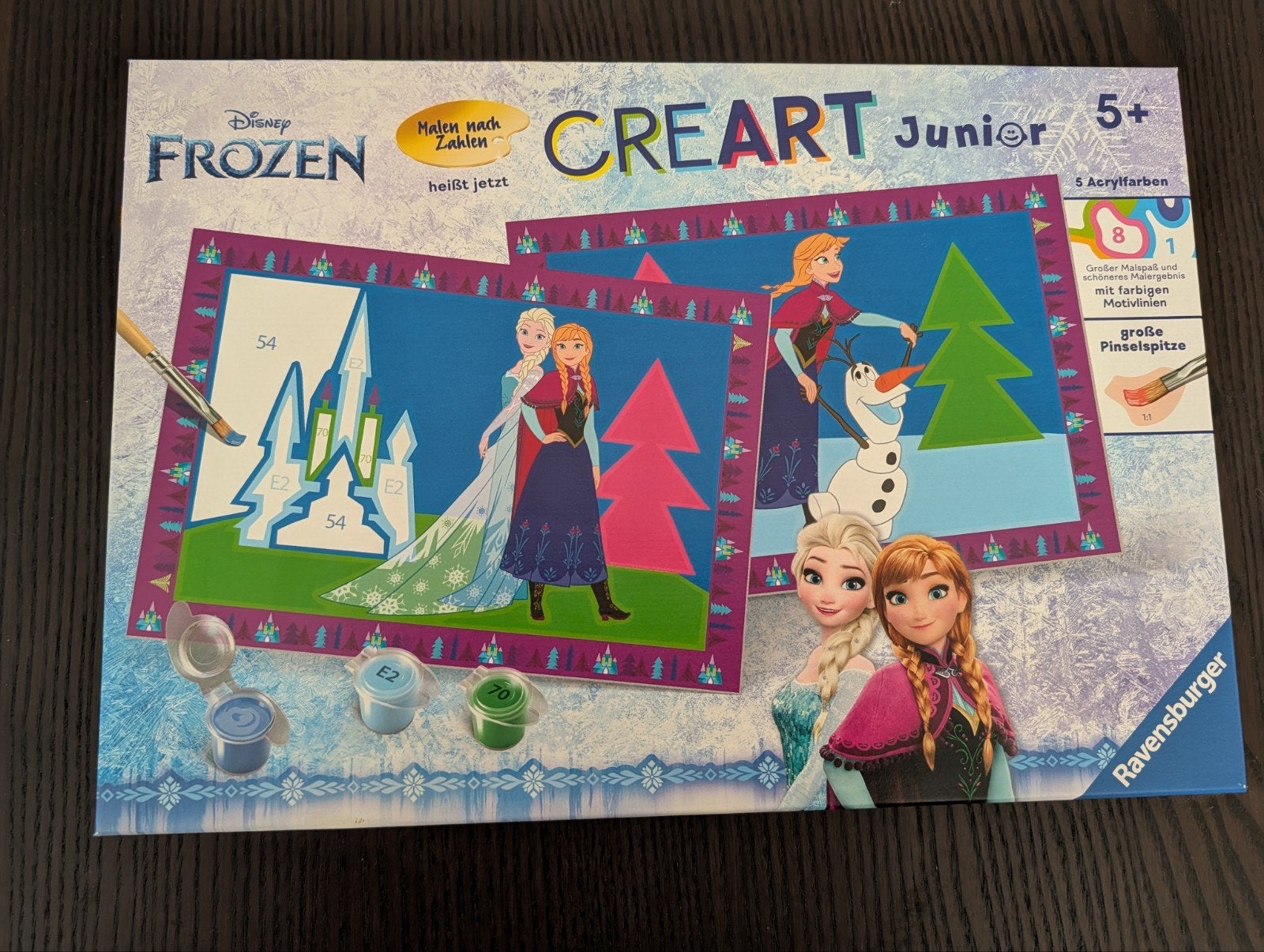 Schilderen op nummer Frozen., Ophalen of Verzenden, Minder dan 10 stukjes, Nieuw, 6 jaar of ouder