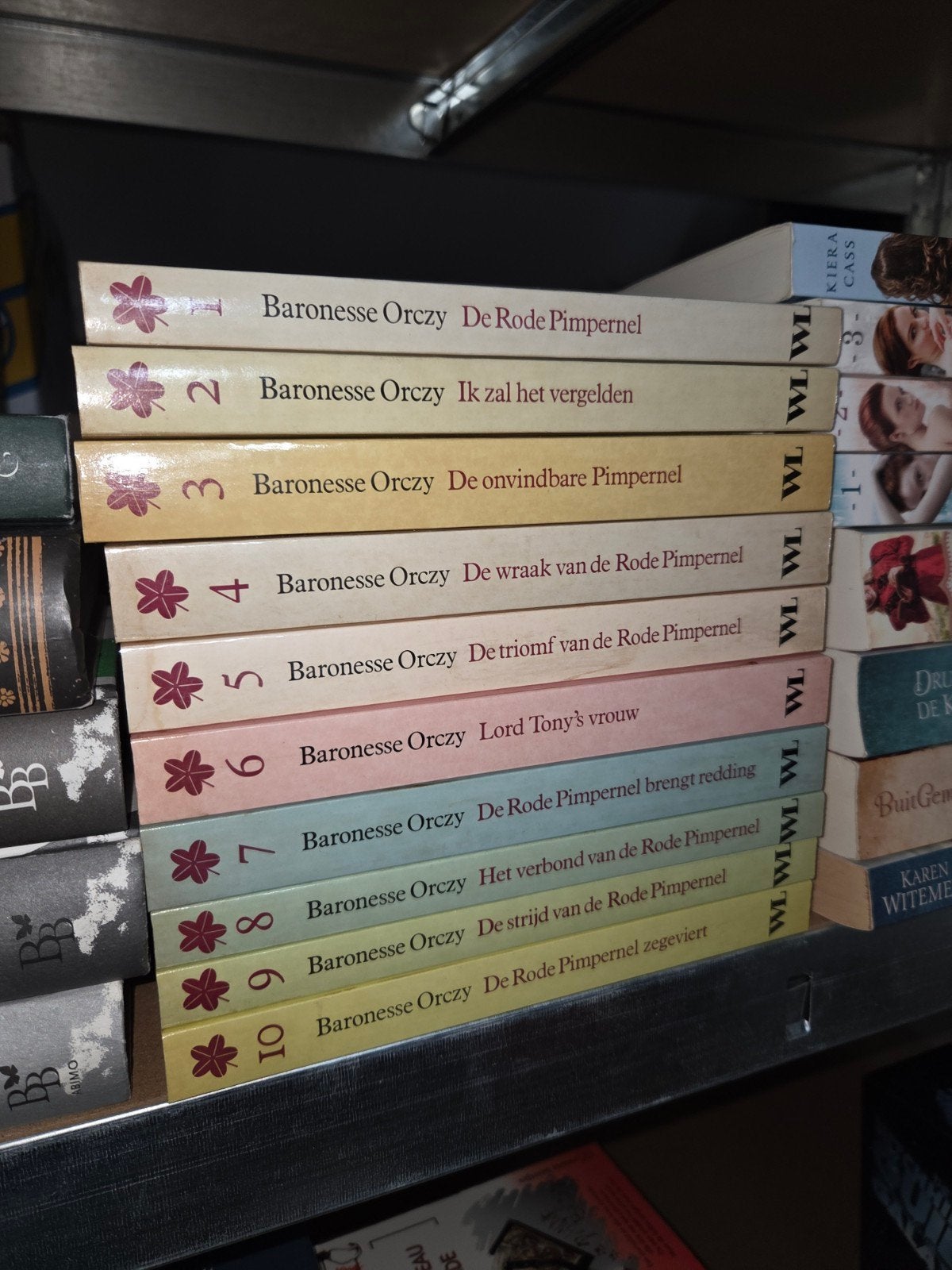 Baronesse Orczy / De rode Pimpernel - Complete serie 1 tm 10, Boeken, Ophalen of Verzenden, Gelezen