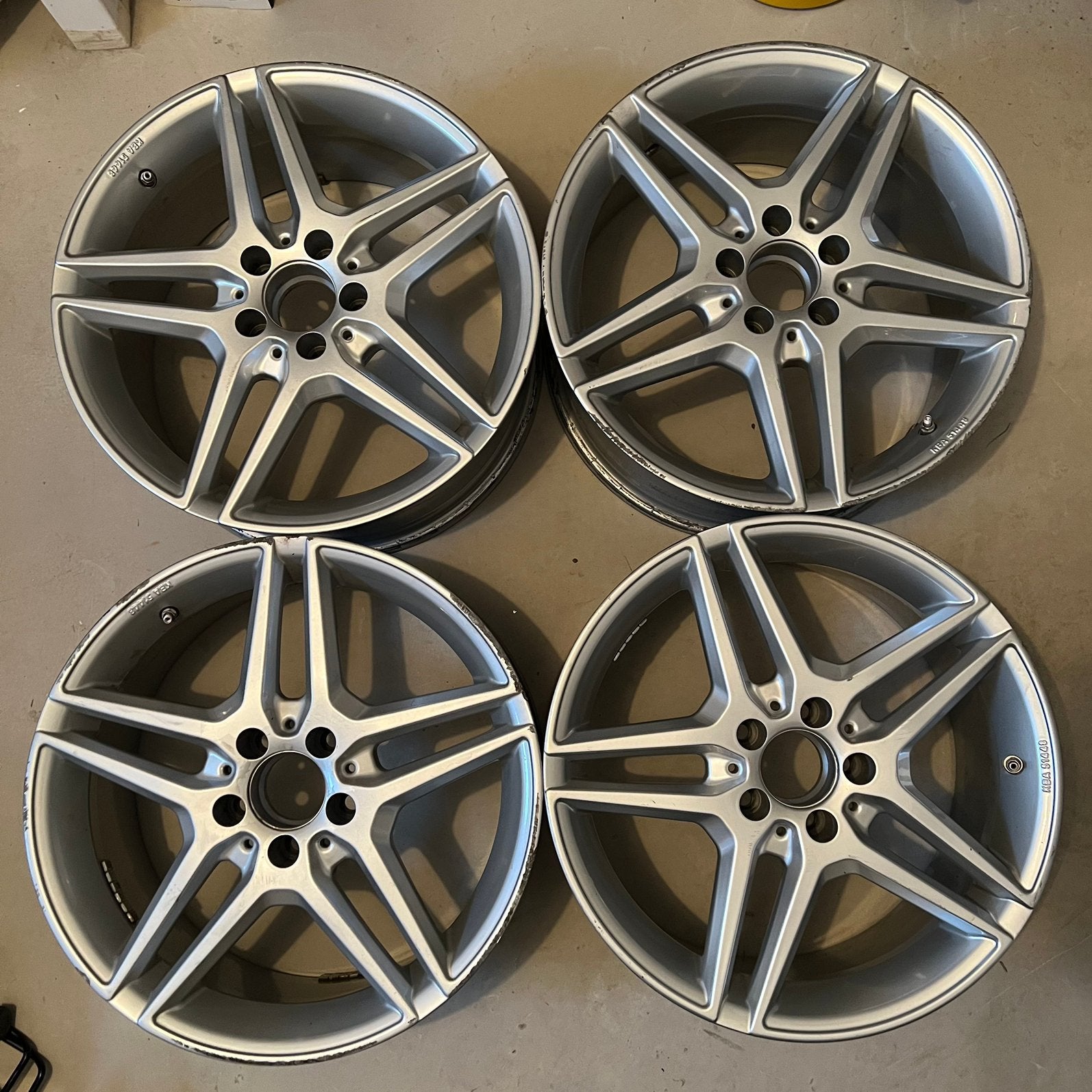 18 inch lichtmetalen velgen 5x112 CB66.6 ET45, Ophalen, Gebruikt