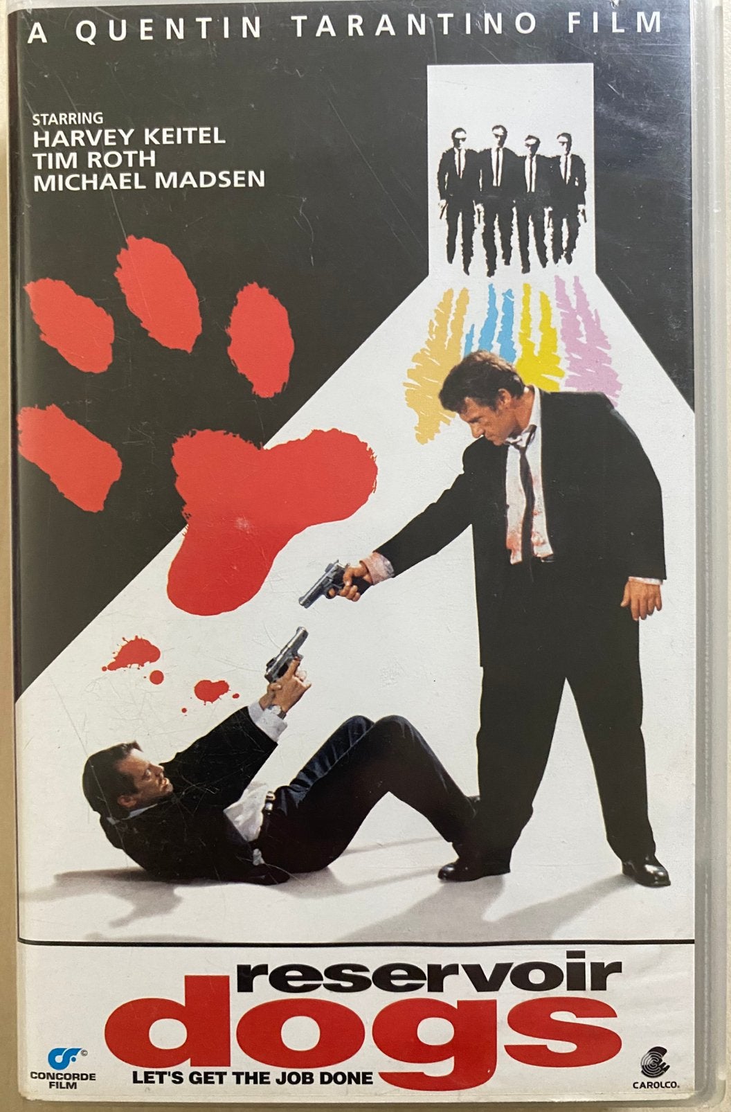VHS Reservoir Dogs, Nederlands ondertiteld, Engels, Vanaf 16 jaar, Ophalen of Verzenden