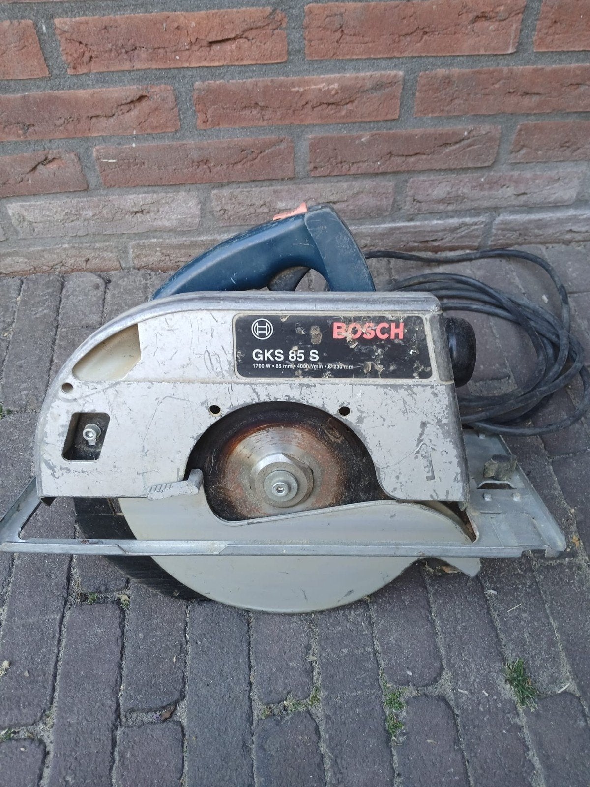 Bosh cirkelzaagmachine, Ophalen, Gebruikt, 1200 watt of meer, Overige typen