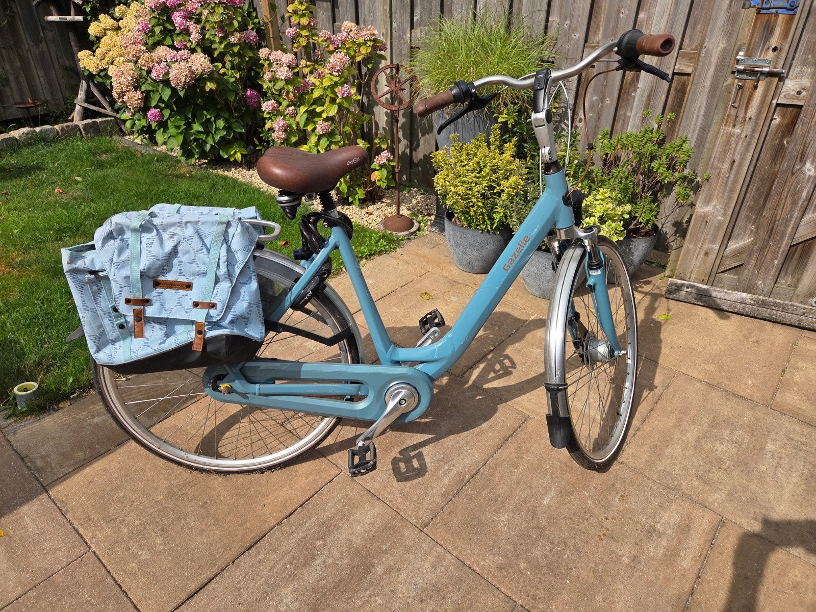 Gazelle  Damesfiets - Zo goed als nieuw, Ophalen, 53 tot 56 cm, Velgrem, Versnellingen