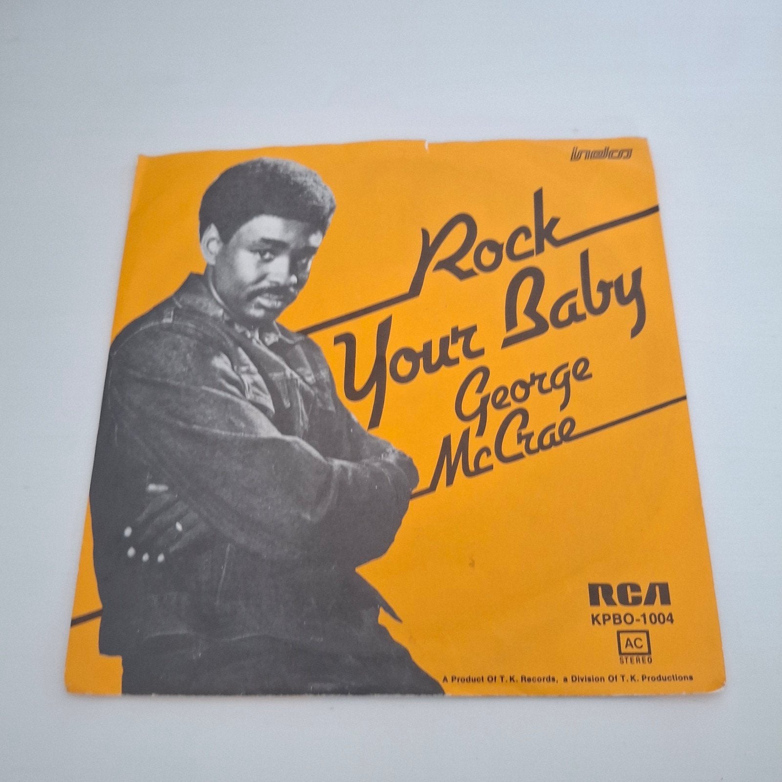 George McCrae - Rock Your Baby (Vinyl Single), Cd's en Dvd's, Vinyl Singles, Gebruikt, 7 inch, Ophalen of Verzenden, EP
