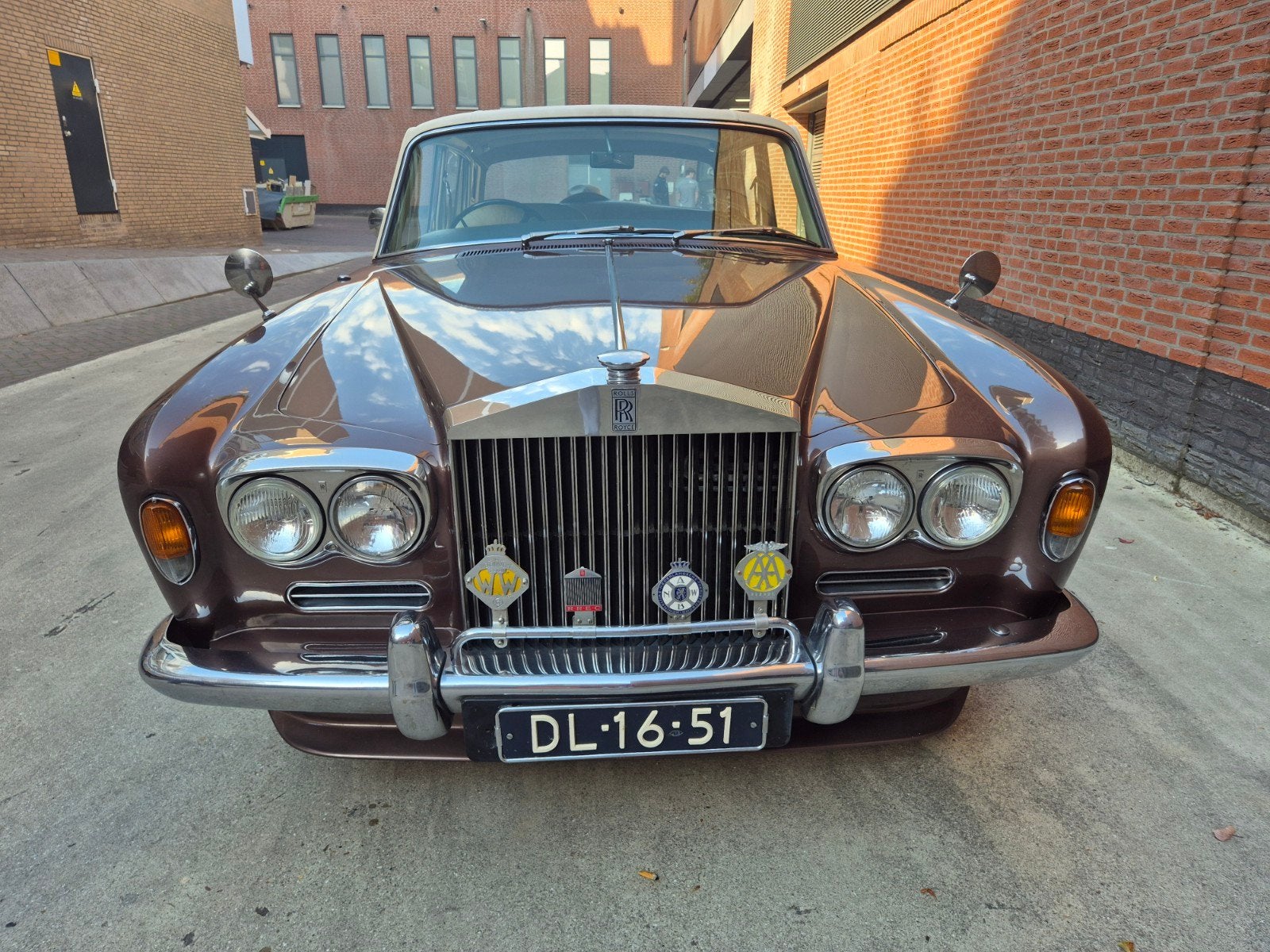 Rolls-Royce Silver Shadow op LPG!! 6.7 AUT 1970 Bruin, foto 10
