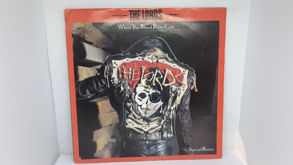 The Lords – When The Blood Runs Cold 7' inch Single Plaat, Gebruikt, Ophalen of Verzenden, Pop, 12 inch