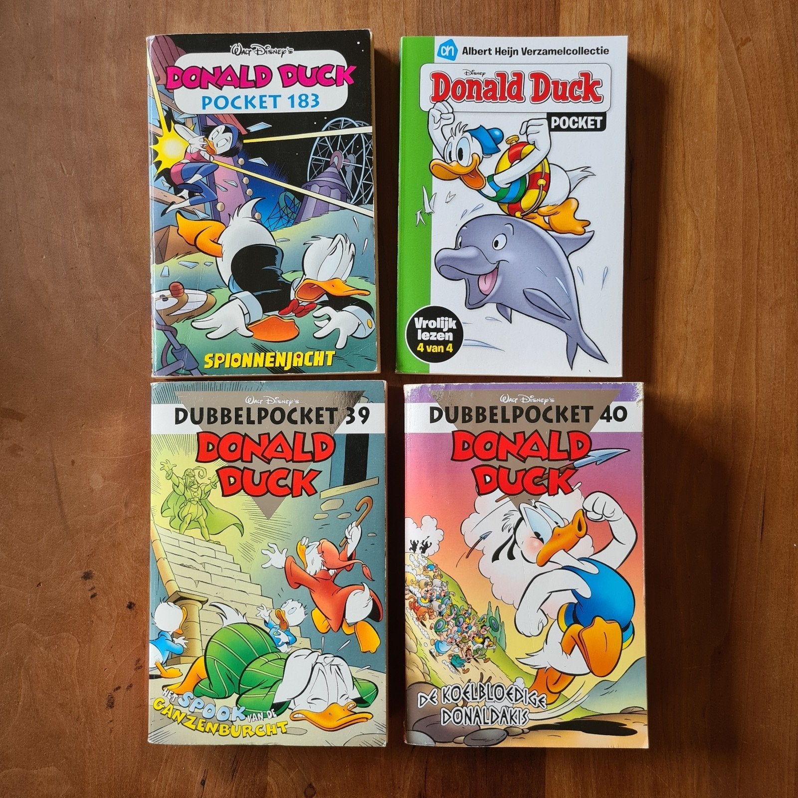 Donald Duck Dubbelpocket, Pocket en Albert Heijn Pocket, Meerdere stripboeken, Ophalen of Verzenden, Zo goed als nieuw, Donald Duck / Disney
