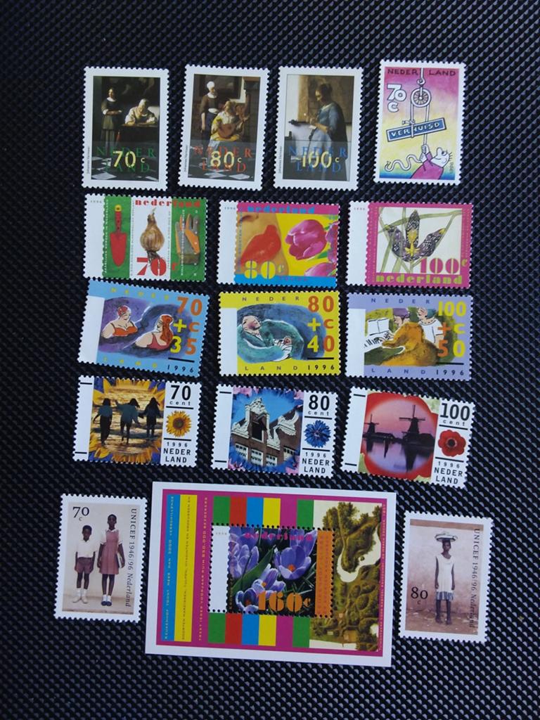 Postzegel collectie uit 1996, Postzegels en Munten, Postzegels | Nederland, Ophalen of Verzenden