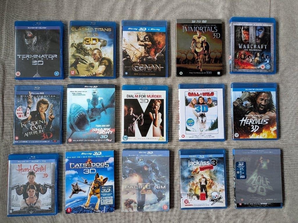 3D Blu ray's, Cd's en Dvd's, Ophalen of Verzenden, Zo goed als nieuw, Actie