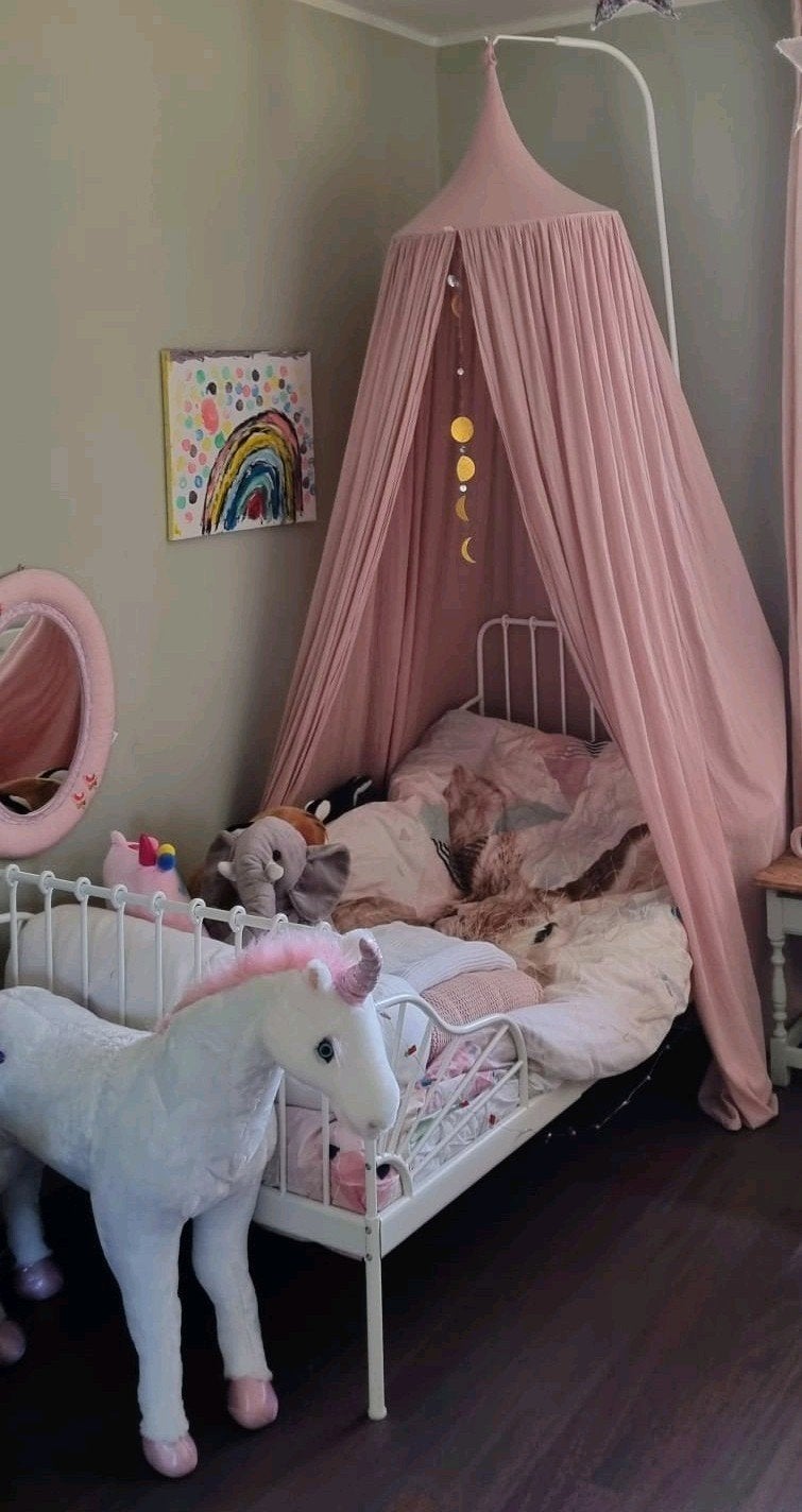Ikea Minnen meegroeibed wit, Kinderen en Baby's, Kinderkamer | Bedden, Ophalen, Gebruikt, 70 tot 85 cm, Lattenbodem
