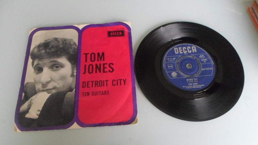 Tom Jones – Detroit City 1967, Cd's en Dvd's, Vinyl Singles, Gebruikt, Single, Ophalen of Verzenden, Pop