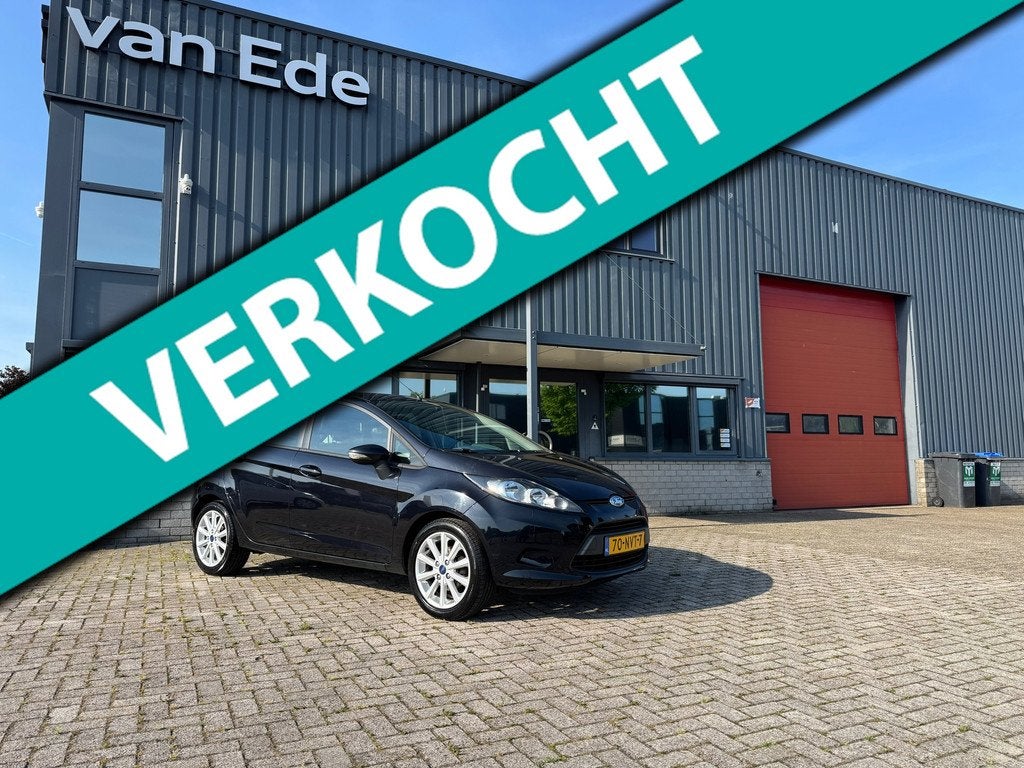 Ford Fiesta 1.25 Limited 5drs Airco Nwe Apk, Voorwielaandrijving, Euro 5, Stof, 4 cilinders