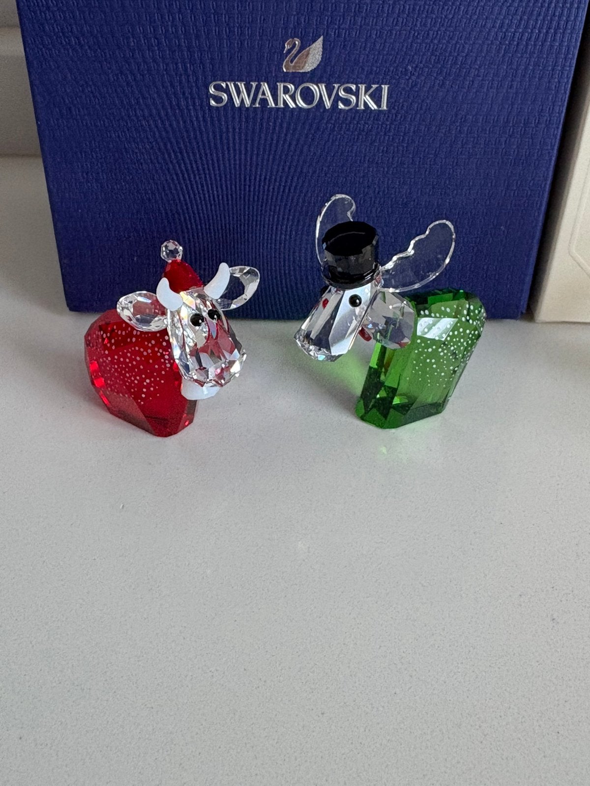Swarovski mo en ricci kerst editie, Verzamelen, Swarovski, Ophalen of Verzenden, Zo goed als nieuw, Figuurtje